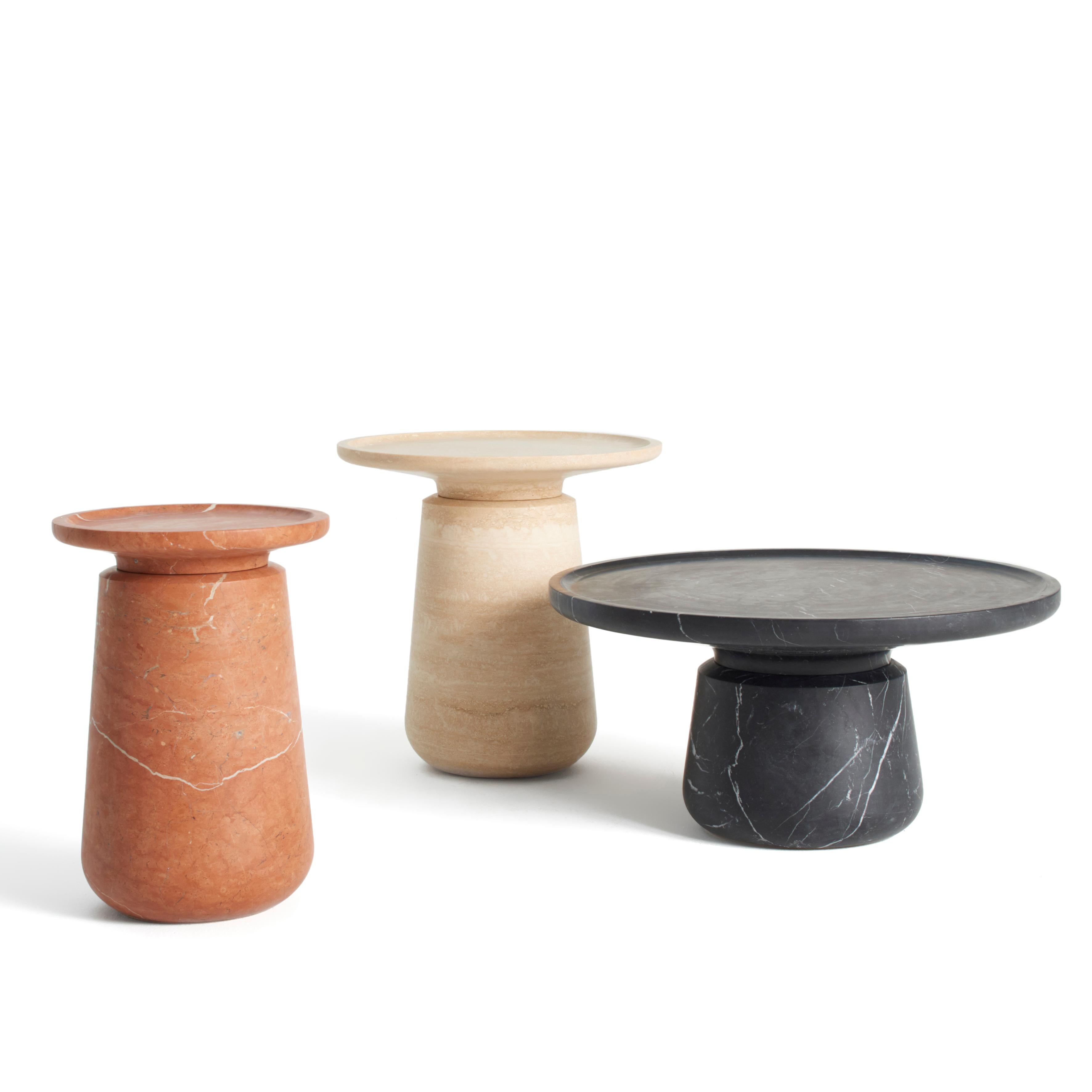 Modern Set of 3 Marble Altana Side Table by Ivan Colominas