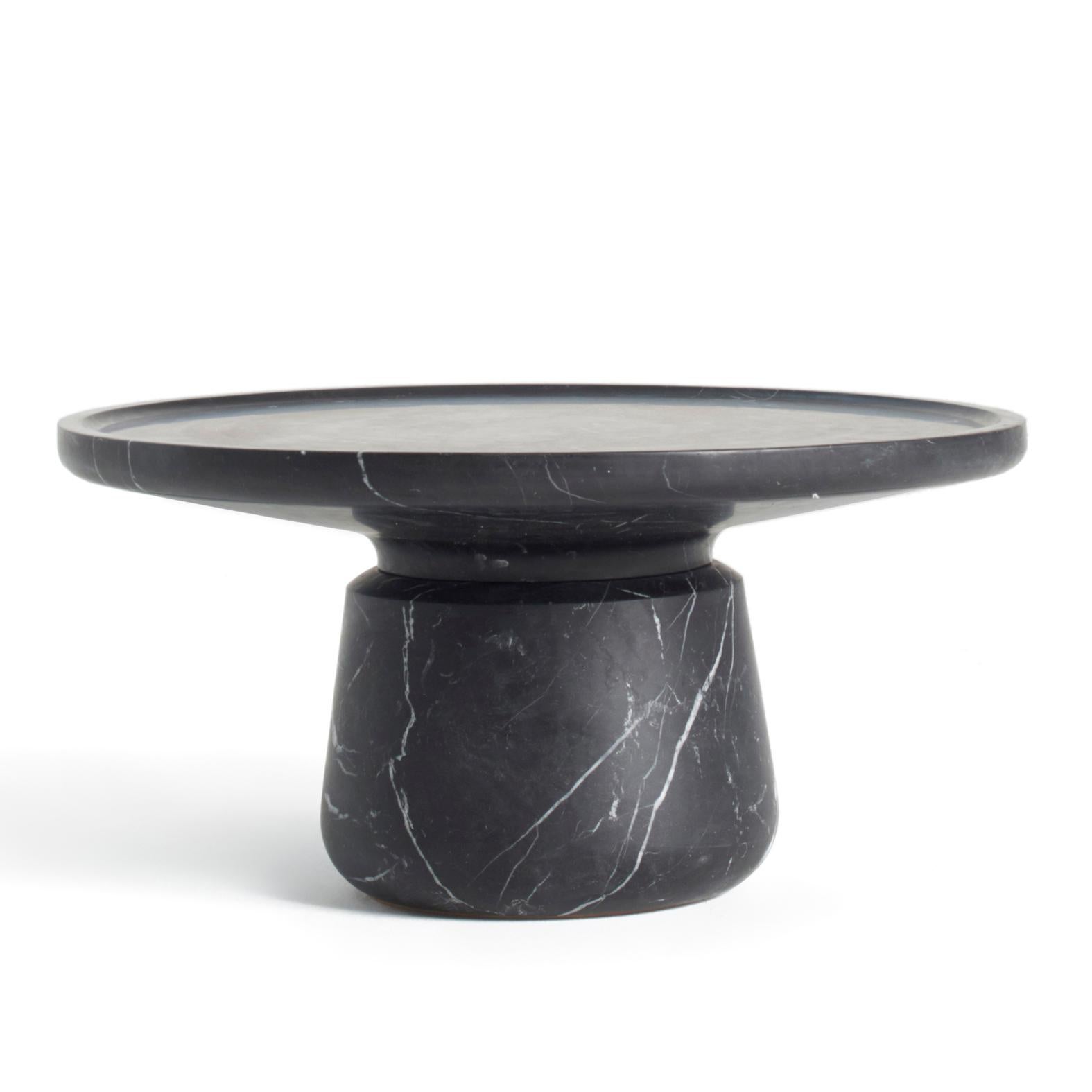 Contemporary Set of 3 Marble Altana Side Table by Ivan Colominas