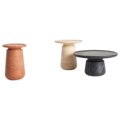Set of 3 Marble Altana Side Table by Ivan Colominas