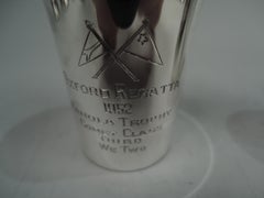 Set of 3 Maryland Midcentury Yacht Club Shot Glasses