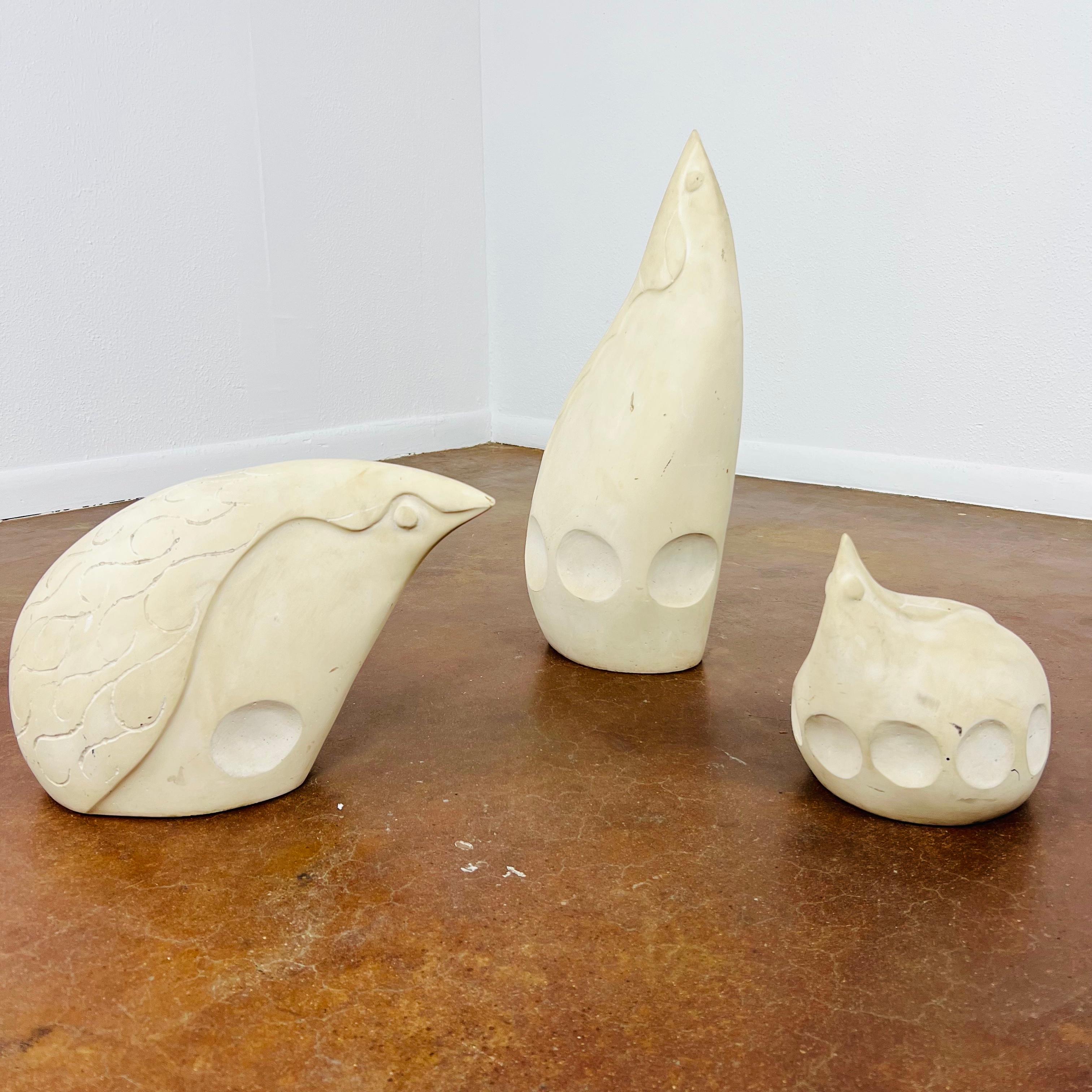 Set von 3 Masatoyo „Kuki“ Kishi-Pinguin-Skulpturen im Angebot 3