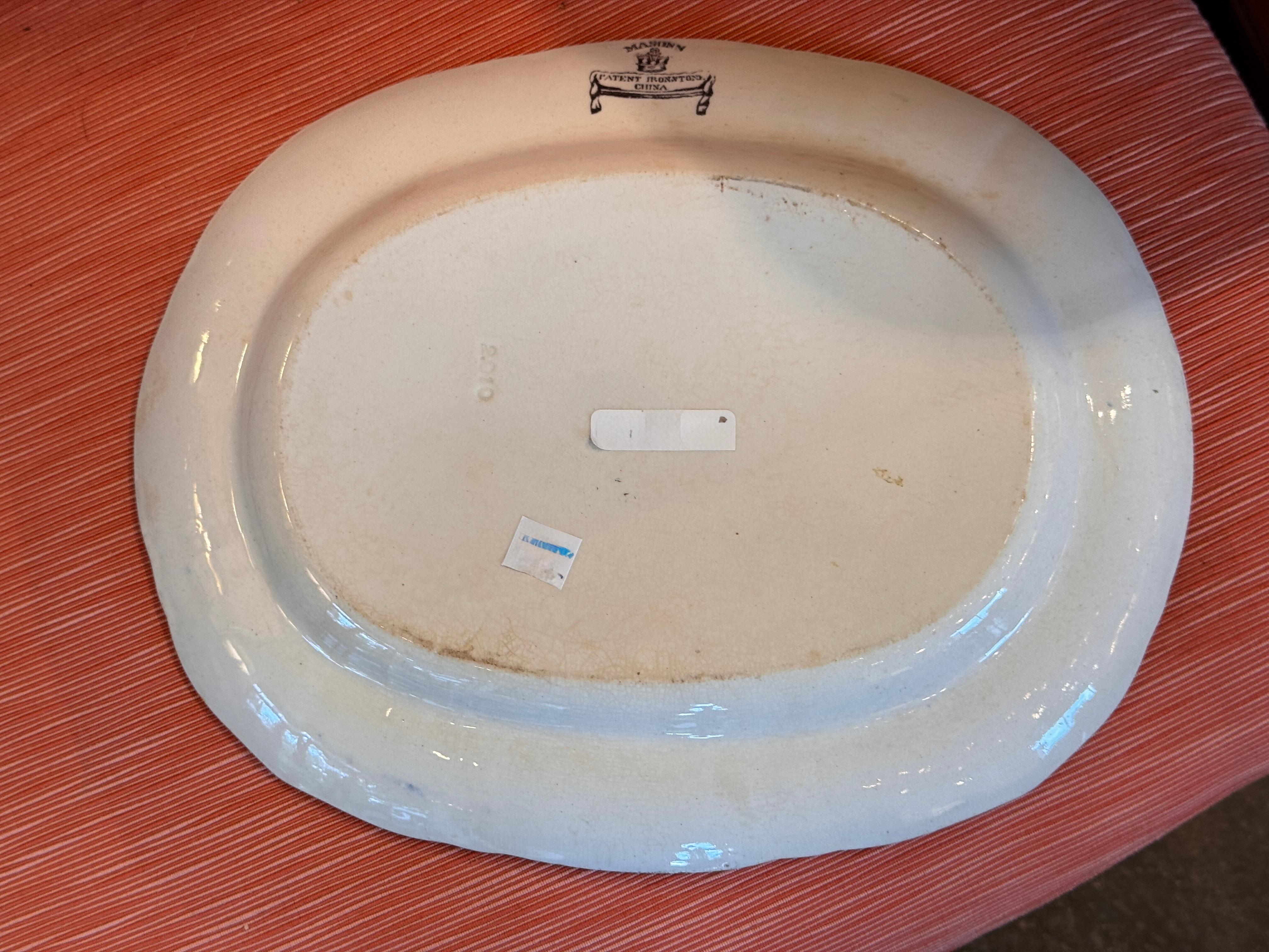 Set di 3 piatti Mason's Ironstone, circa 19° secolo in vendita 2