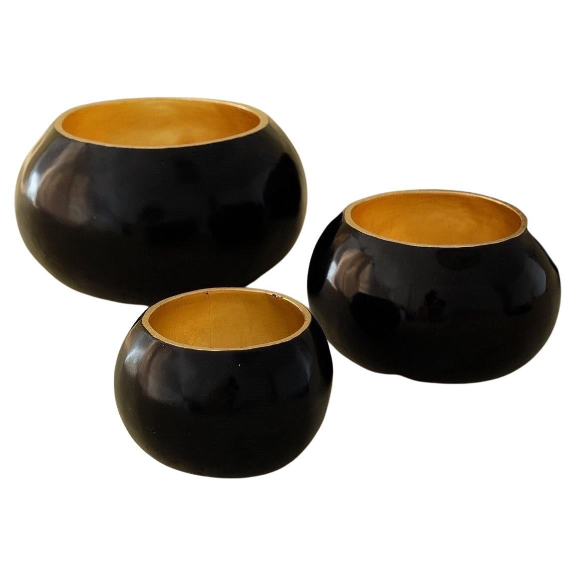 Set of 3 Mathias Bowls by Onora