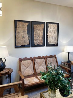 Set of 3 Mbuti Bark Cloths