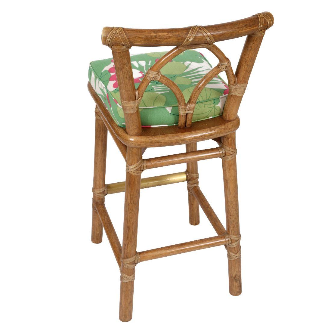 Unknown Set of 3 McGuire Organic Modern Bar Stools