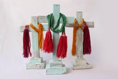 Set of Three Mesquite Wood Crosses Found in Zacatecas, circa 1900