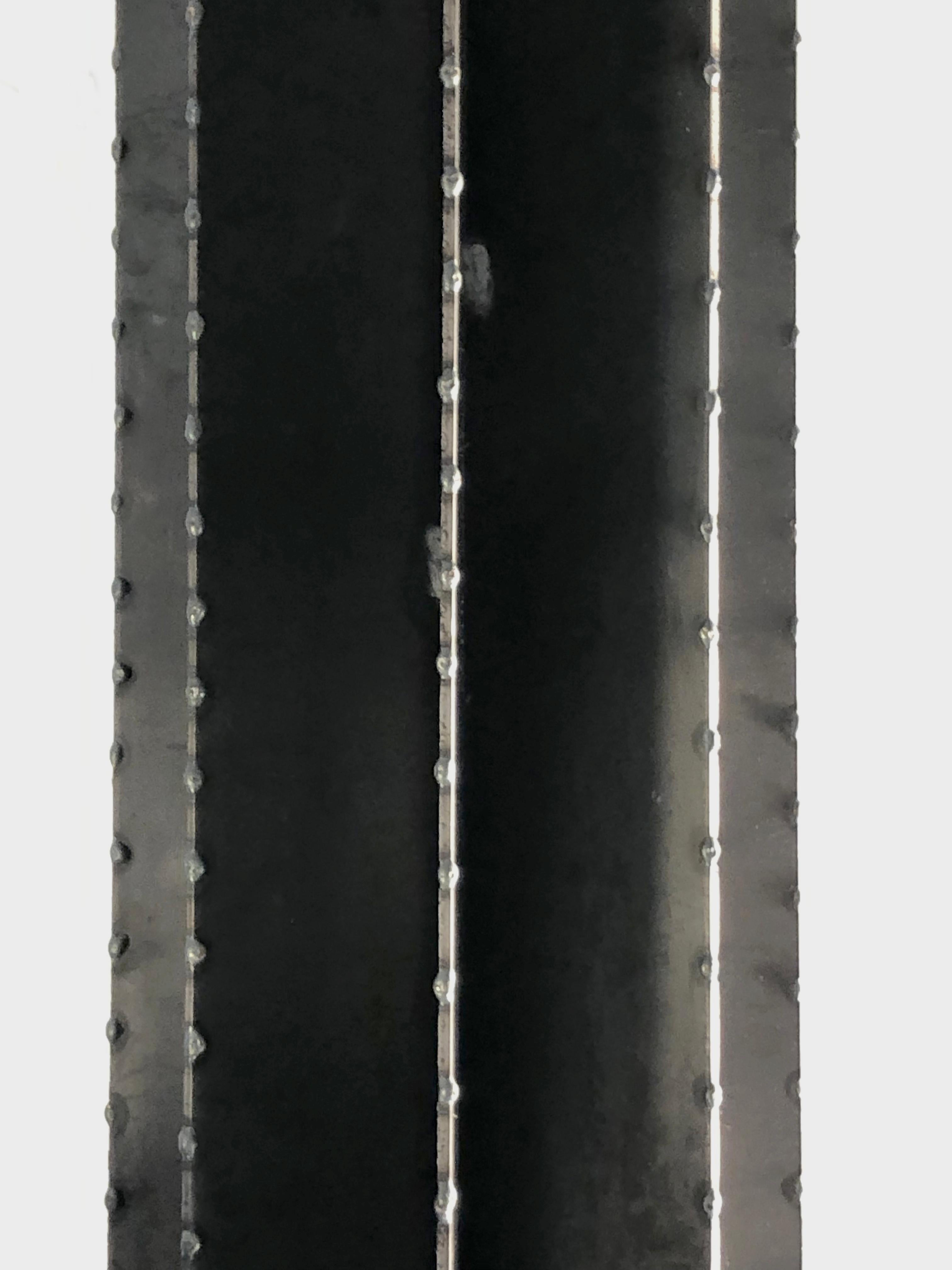 Set of 3 Metal CACTUS Contemporary BRUTALIST SCULPTURES by ESOJ France 2020 For Sale 3