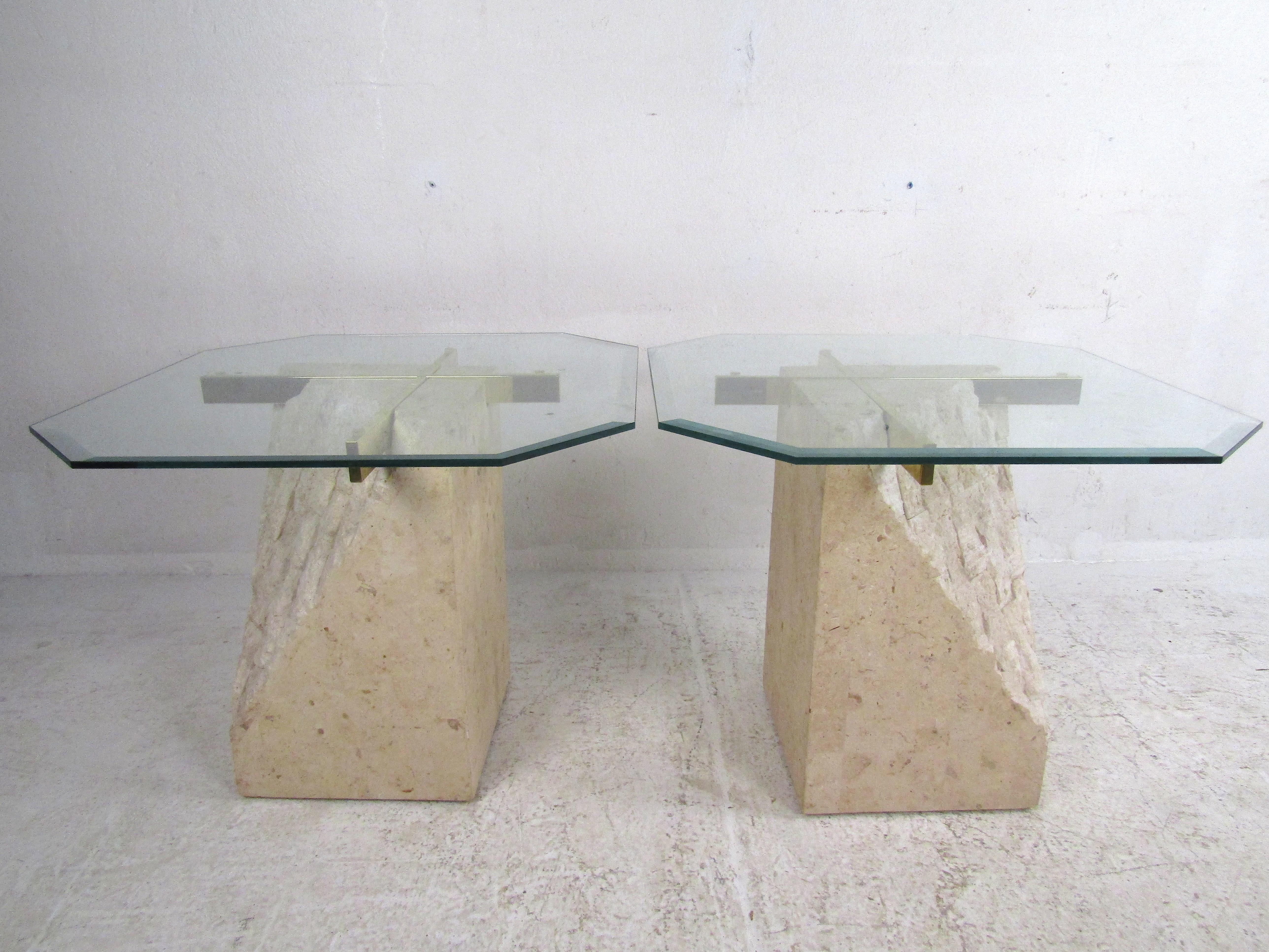 Set of 3 Midcentury Artedi Style Tables For Sale 5