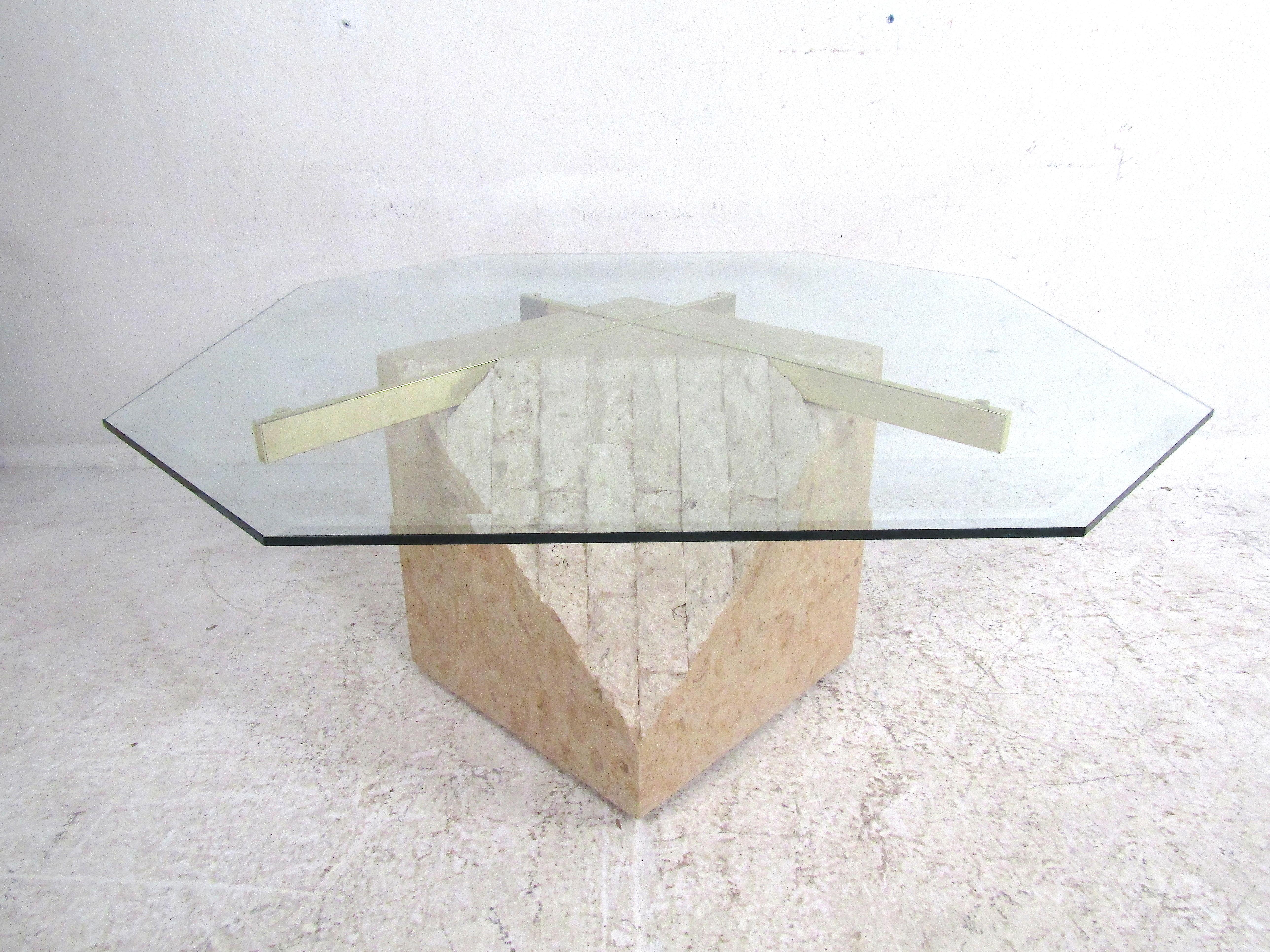 Mid-Century Modern Set of 3 Midcentury Artedi Style Tables For Sale