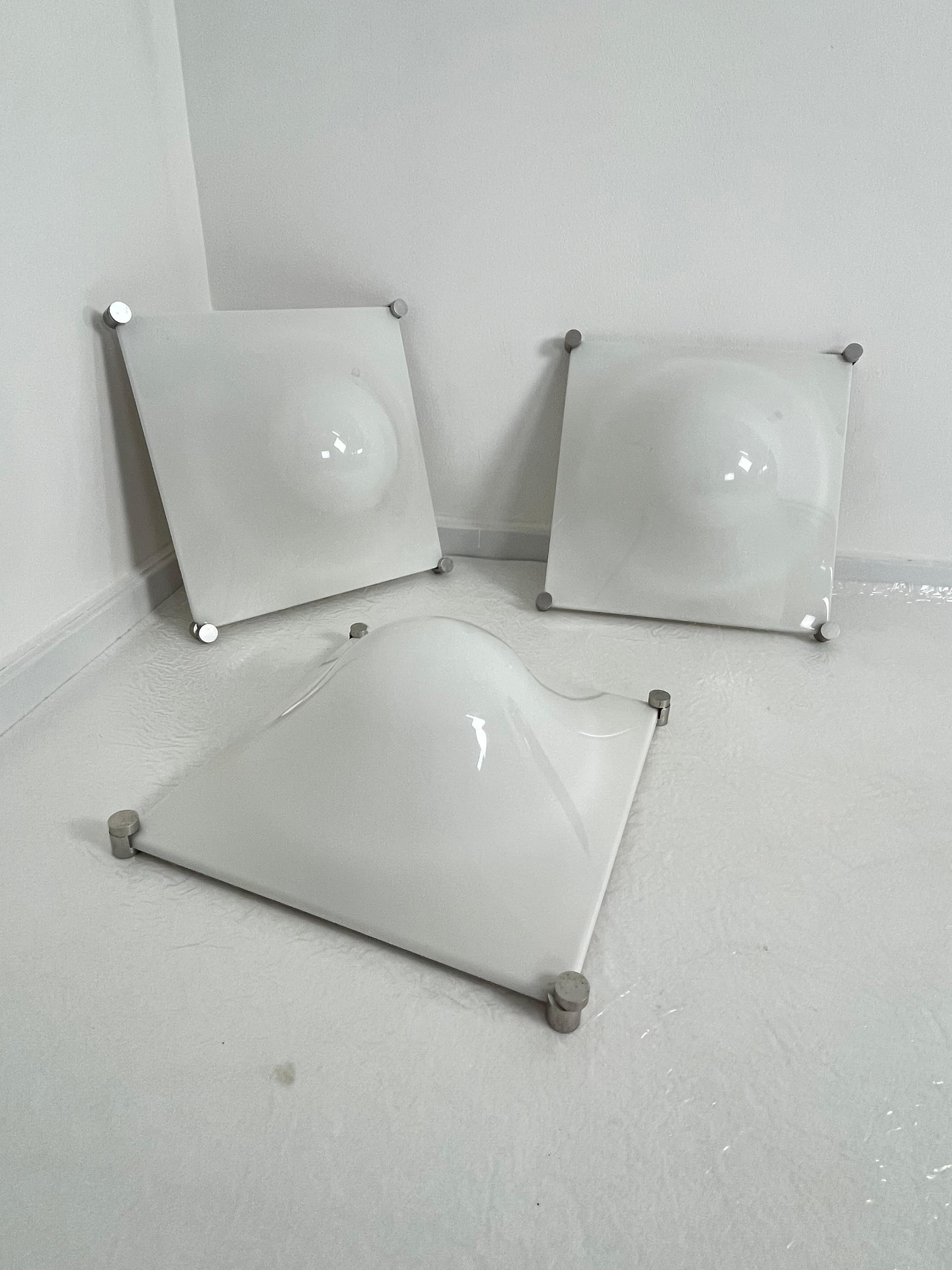 Set of 3 Mid-Century 50 cm Ceiling Lights model 