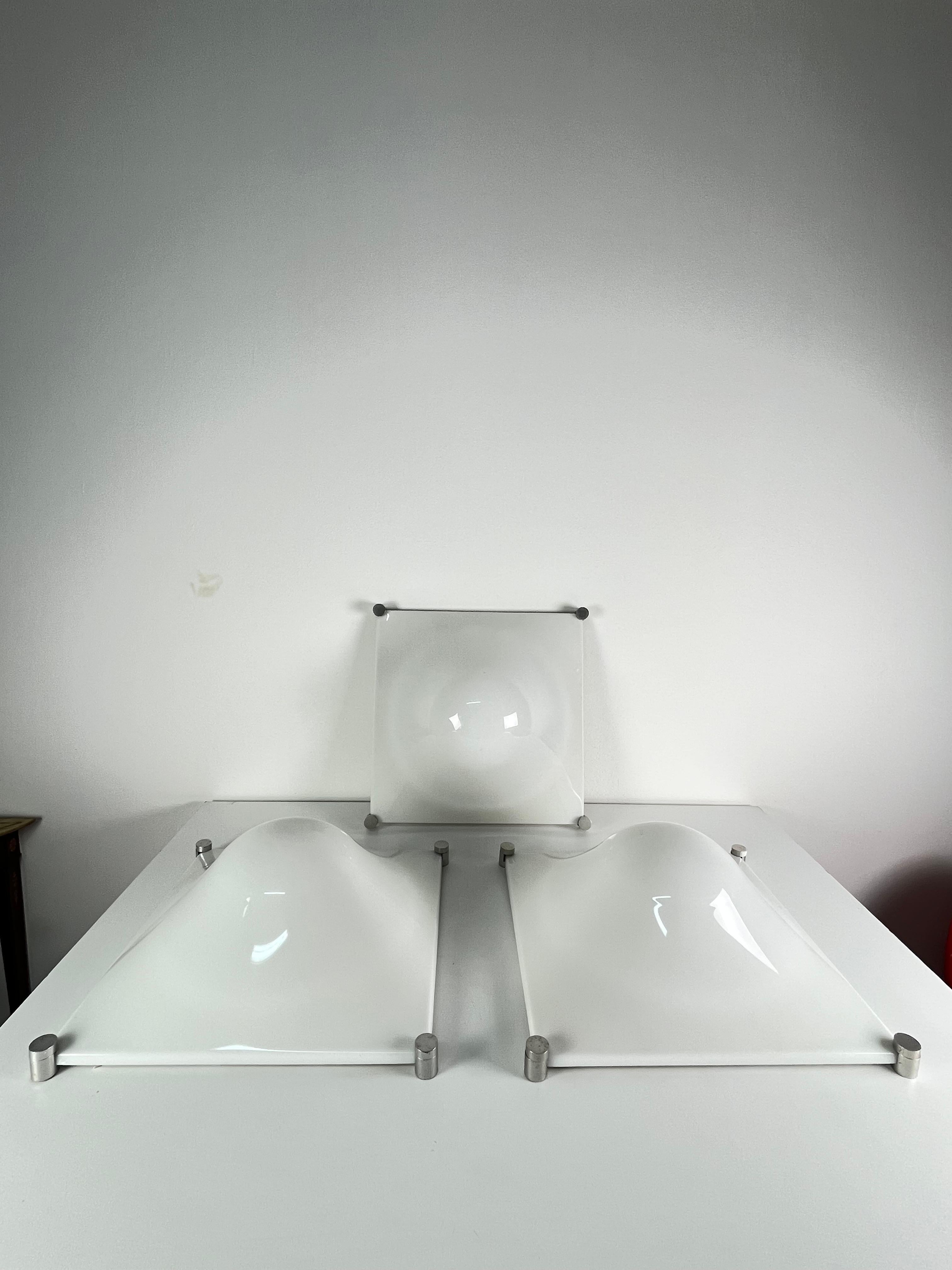 Set of 3 Mid-Century 50 cm Ceiling Lights model 