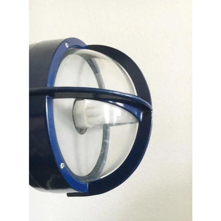 Set of 3 Mid-Century Danish Model Pirat Metal Outdoor Wall Lamps For Sale 2