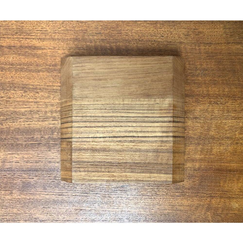 3er-Set dänisches Teakholz-Tablett mit Gläsern aus der Jahrhundertmitte, 1960er Jahre (20. Jahrhundert) im Angebot