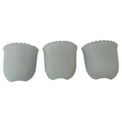 Set di 3 lampade da parete Glashutte Limburg, design metà secolo, anni '70