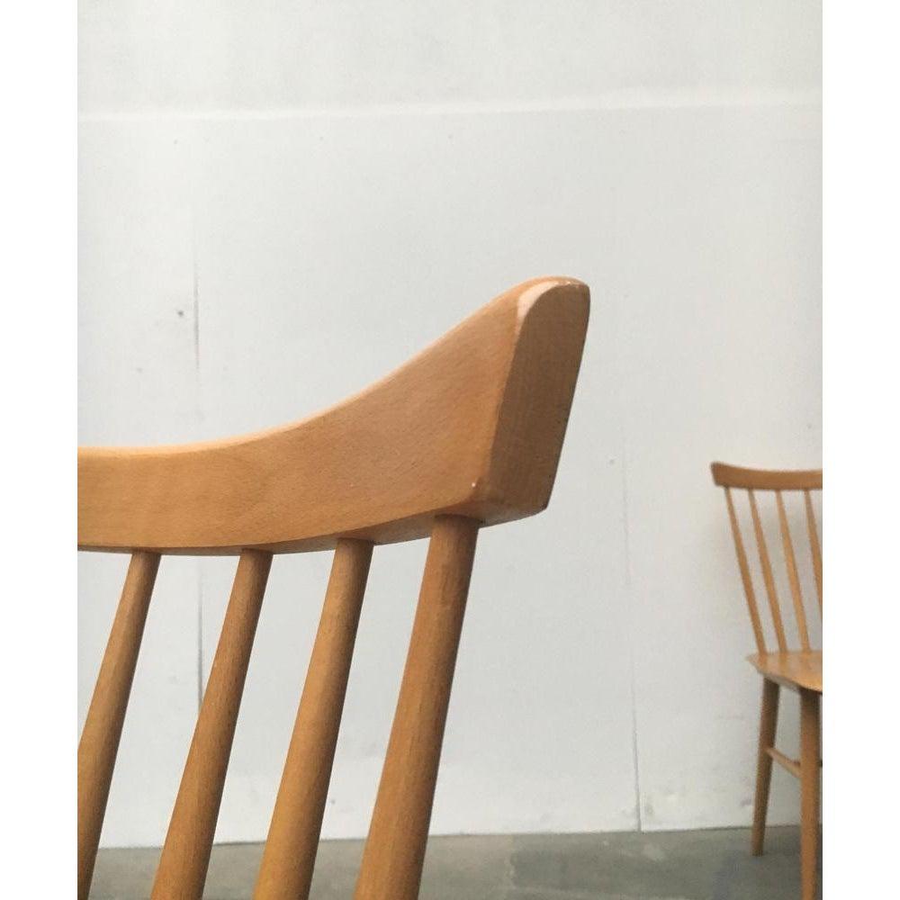 Set di 3 sedie da pranzo tedesche di metà secolo, anni '60 in vendita 3