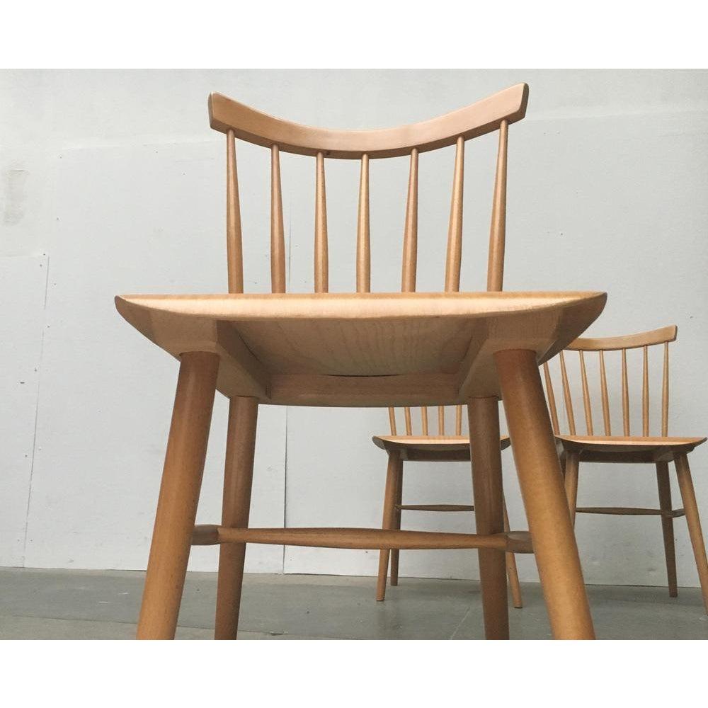 Legno Set di 3 sedie da pranzo tedesche di metà secolo, anni '60 in vendita