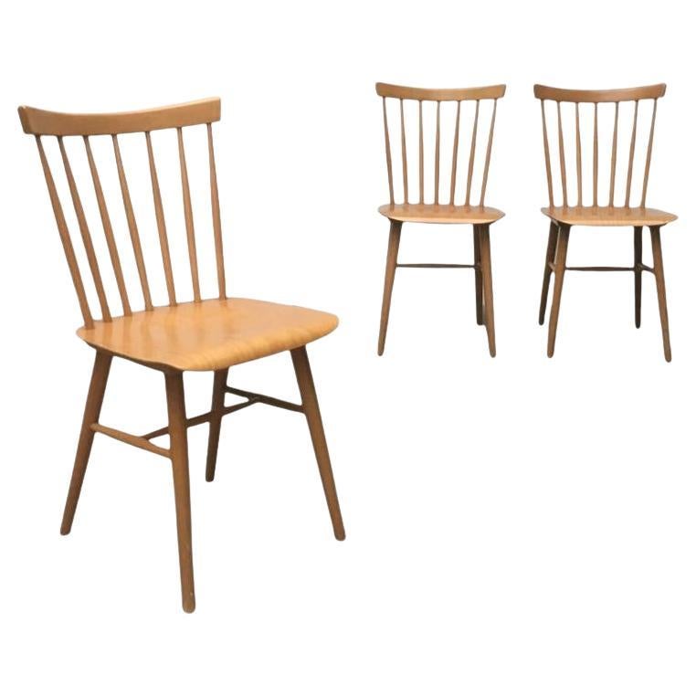 Set of 3 Mid-Century German Dining Chairs, 1960s