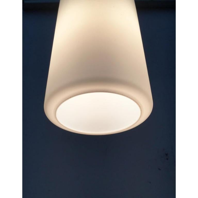 Set di 3 lampade a sospensione in vetro tedesco di metà secolo da Limburg, anni '60 in vendita 5