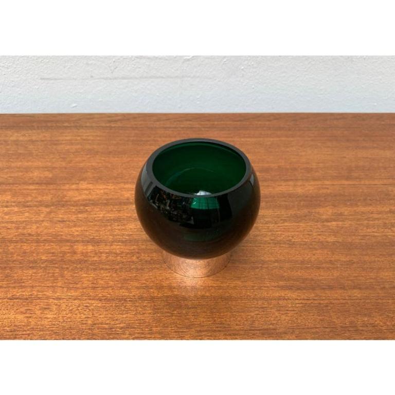 Set of 3 Mid-Century German Space Age Glass Ball Bowl from Quist, 1960s For Sale 2