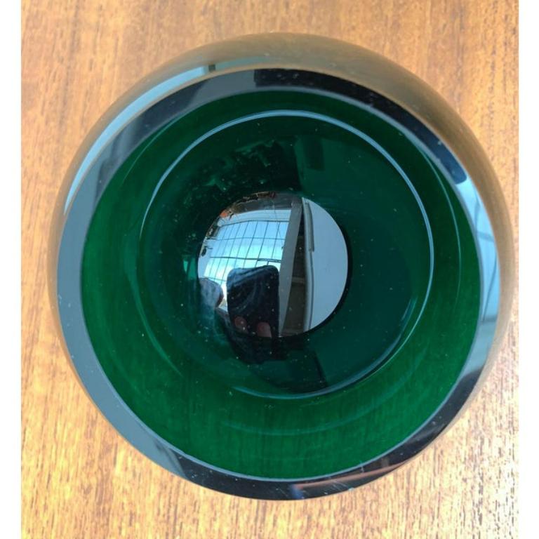 Set of 3 Mid-Century German Space Age Glass Ball Bowl from Quist, 1960s For Sale 3