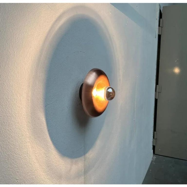 Juego de 3 lámparas de pared en forma de seta de la era espacial alemana de mediados de siglo de Teka, años 60 en venta 5