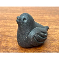 Set of 3 Mid-Century German Studio Pottery Bird Figurines by G. Schauneweg 1960s