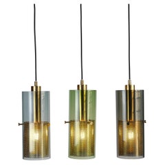 Smoked Glass Chandeliers and Pendants