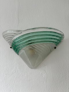 Set di 3 lampade in vetro di Murano della metà del secolo scorso in stile Greene & Greene