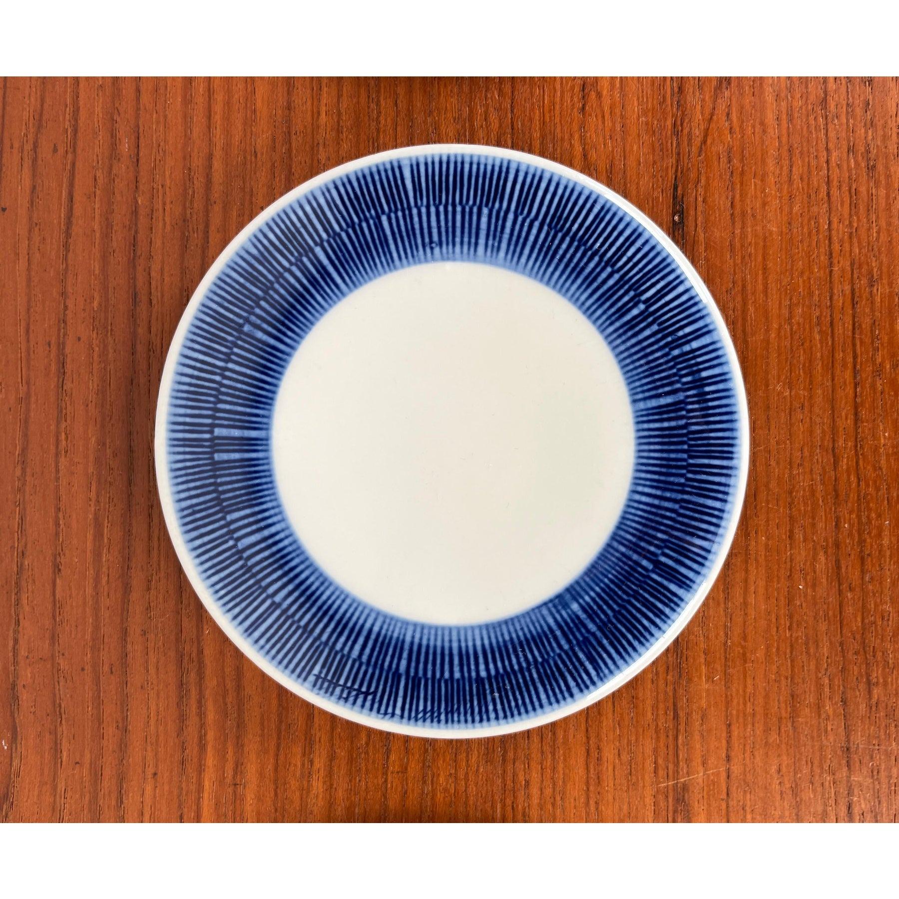 Set di 3 coperchi della serie Koka Blue, Blau, Bla di Hertha Bengtson, anni '50, di metà secolo in vendita 3