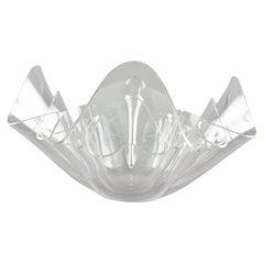 Juego de 3 cuencos para pañuelos de Lucite de mediados de siglo