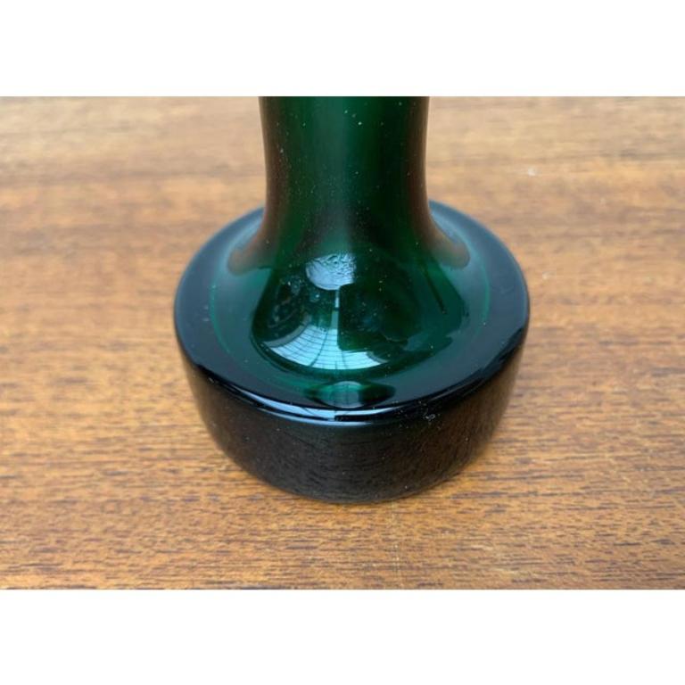 XX secolo Set di 3 vasi di vetro minimalisti di metà secolo, anni '60 in vendita