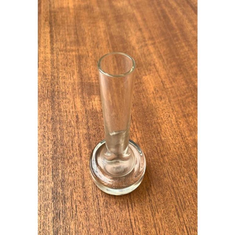 Set di 3 vasi di vetro minimalisti di metà secolo, anni '60 in vendita 3