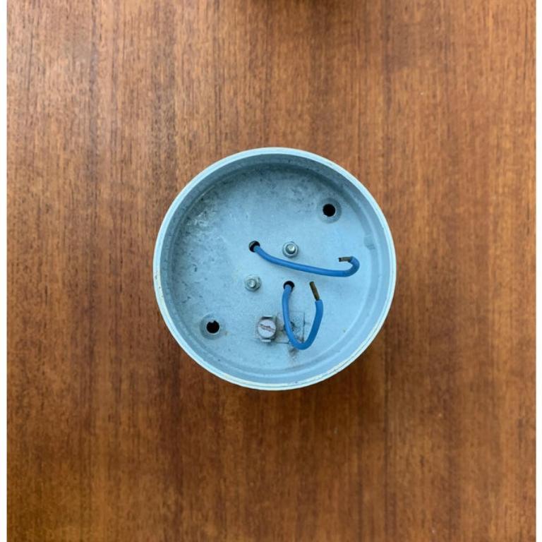 Set of 3 Mid-Century Minimalist Pipe Ceiling Lamp For Sale 4