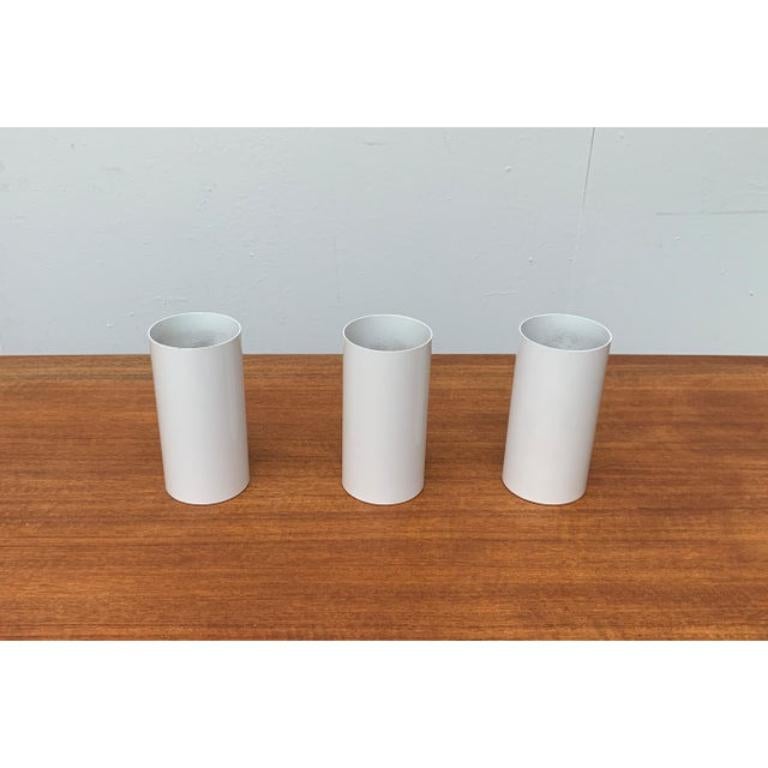 20th Century Set of 3 Mid-Century Minimalist Pipe Ceiling Lamp For Sale