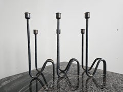 Set von 3 modernen Kerzenständern aus der Mitte des Jahrhunderts von Lino Sabattini, Italien 1960er Jahre