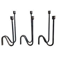 Set di 3 portacandele moderni del Mid Century di Lino Sabattini, Italia anni '60