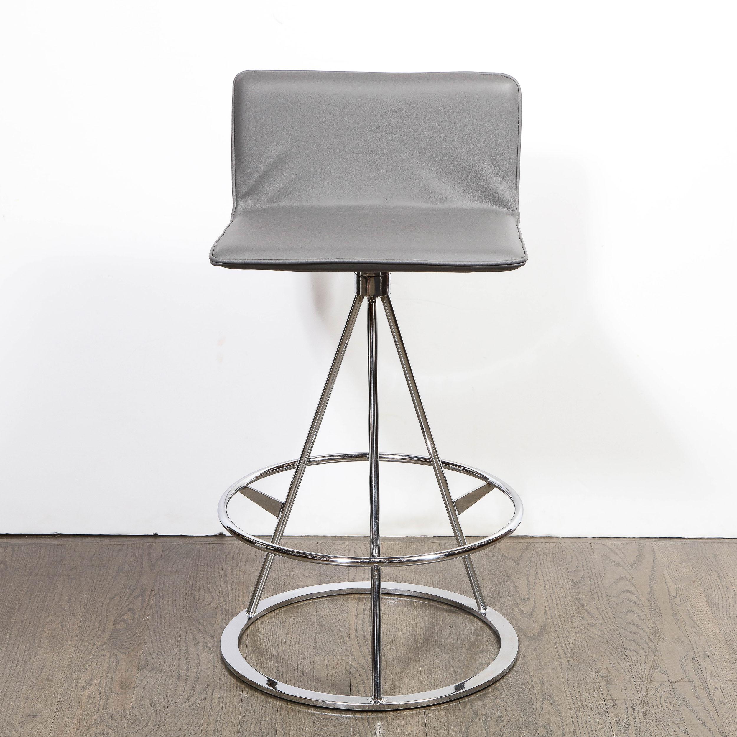 geometric bar stools
