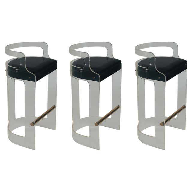 Mid Century Pair Heavy Coil Spring Bar Stools Pair Industrial Steam ...