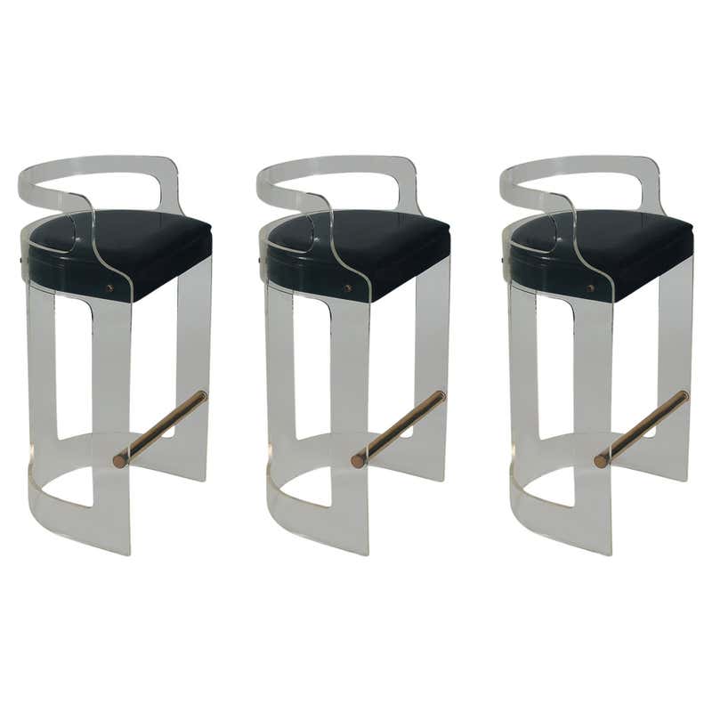 Mid Century Pair Heavy Coil Spring Bar Stools Pair Industrial Steam ...