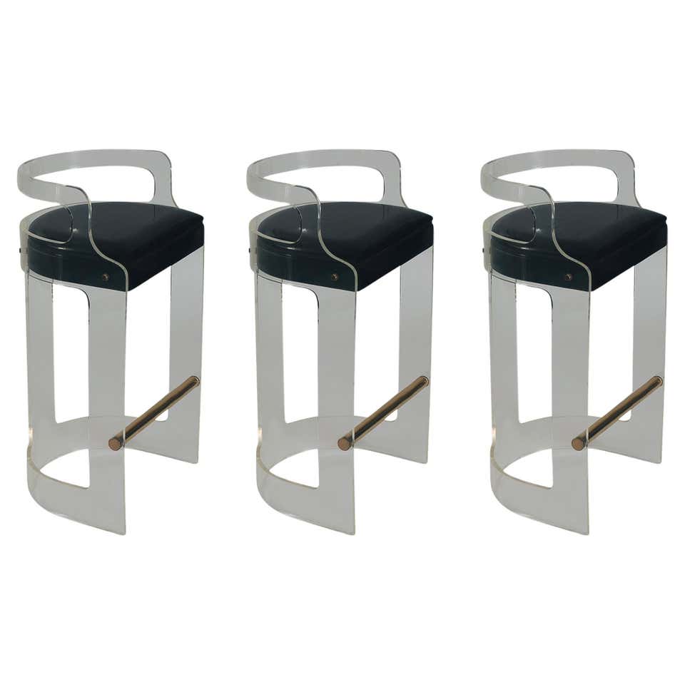 Mid Century Pair Heavy Coil Spring Bar Stools Pair Industrial Steam ...