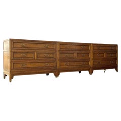 Set of 3 Mid-Century Modern Dressers by Baker