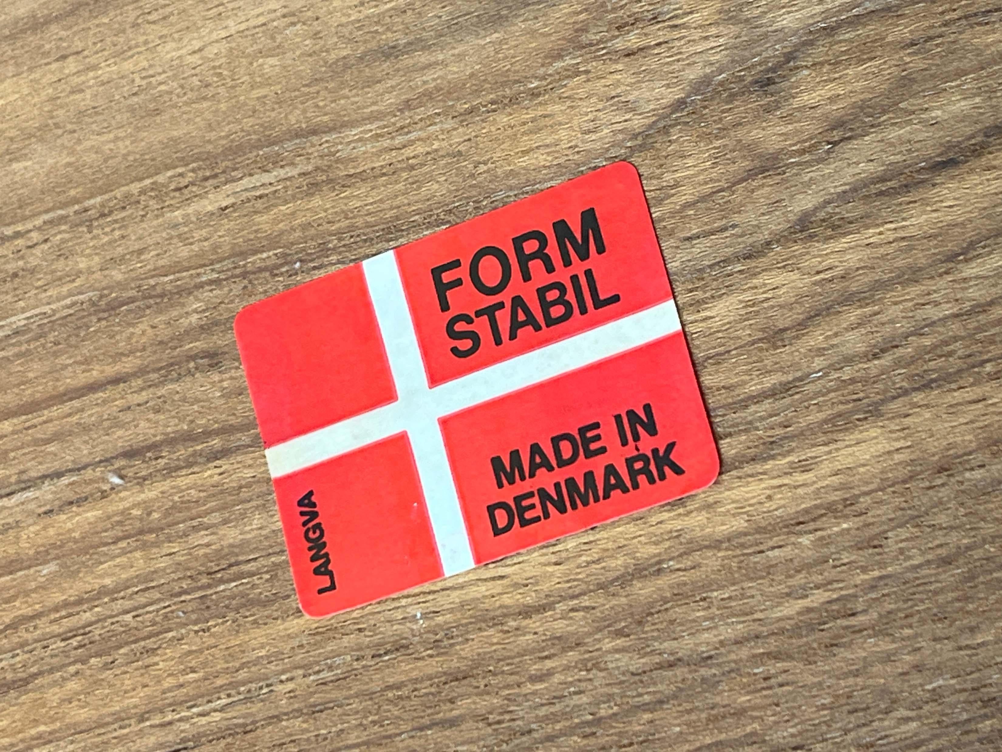 Satz von 3 Tabletts aus Teakholz in der modernen Form Stabil aus Langva, Dänemark, 1960er Jahre im Angebot 15