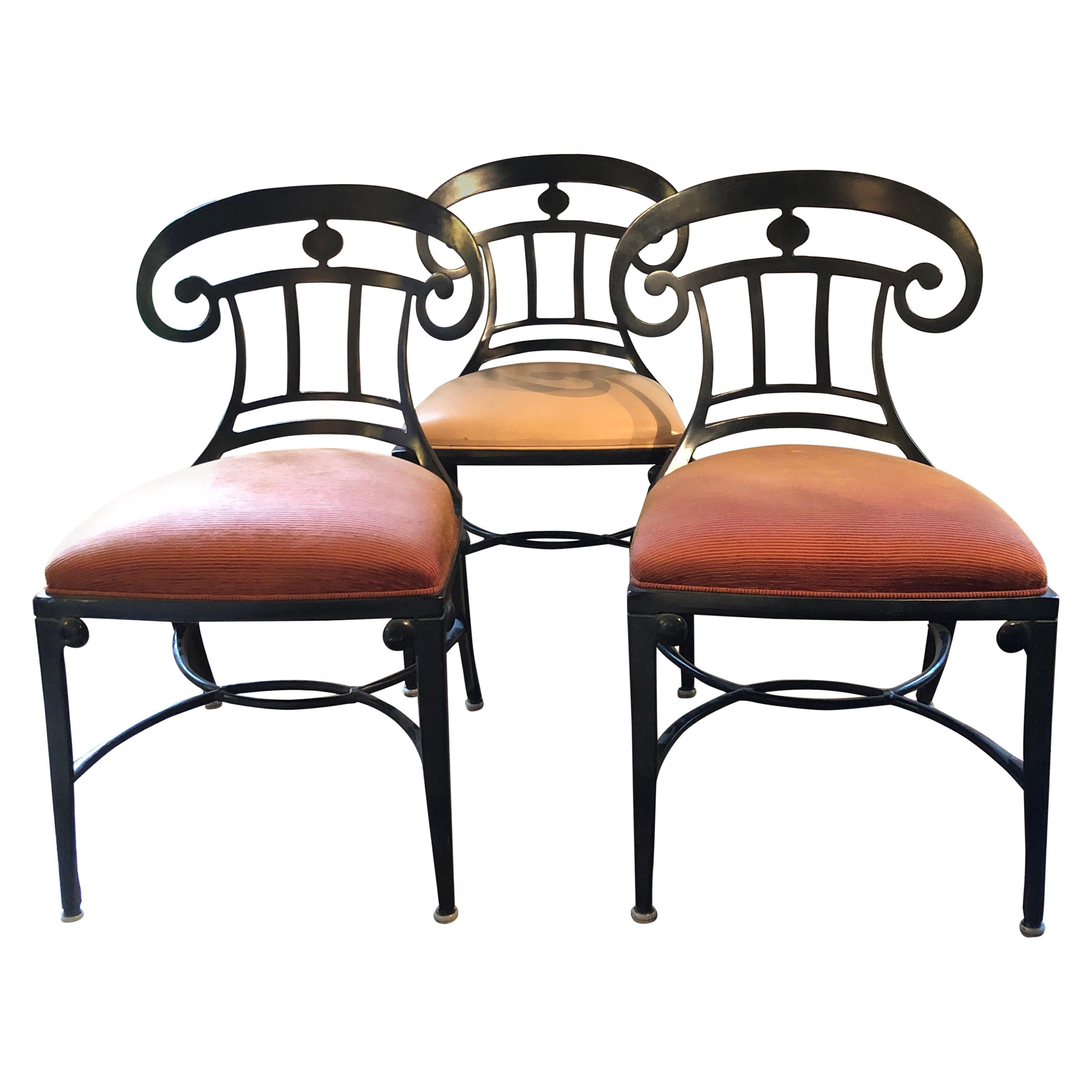 Set of 3 Mid-Century Modern Veneman Collection Chairs for Tripitone