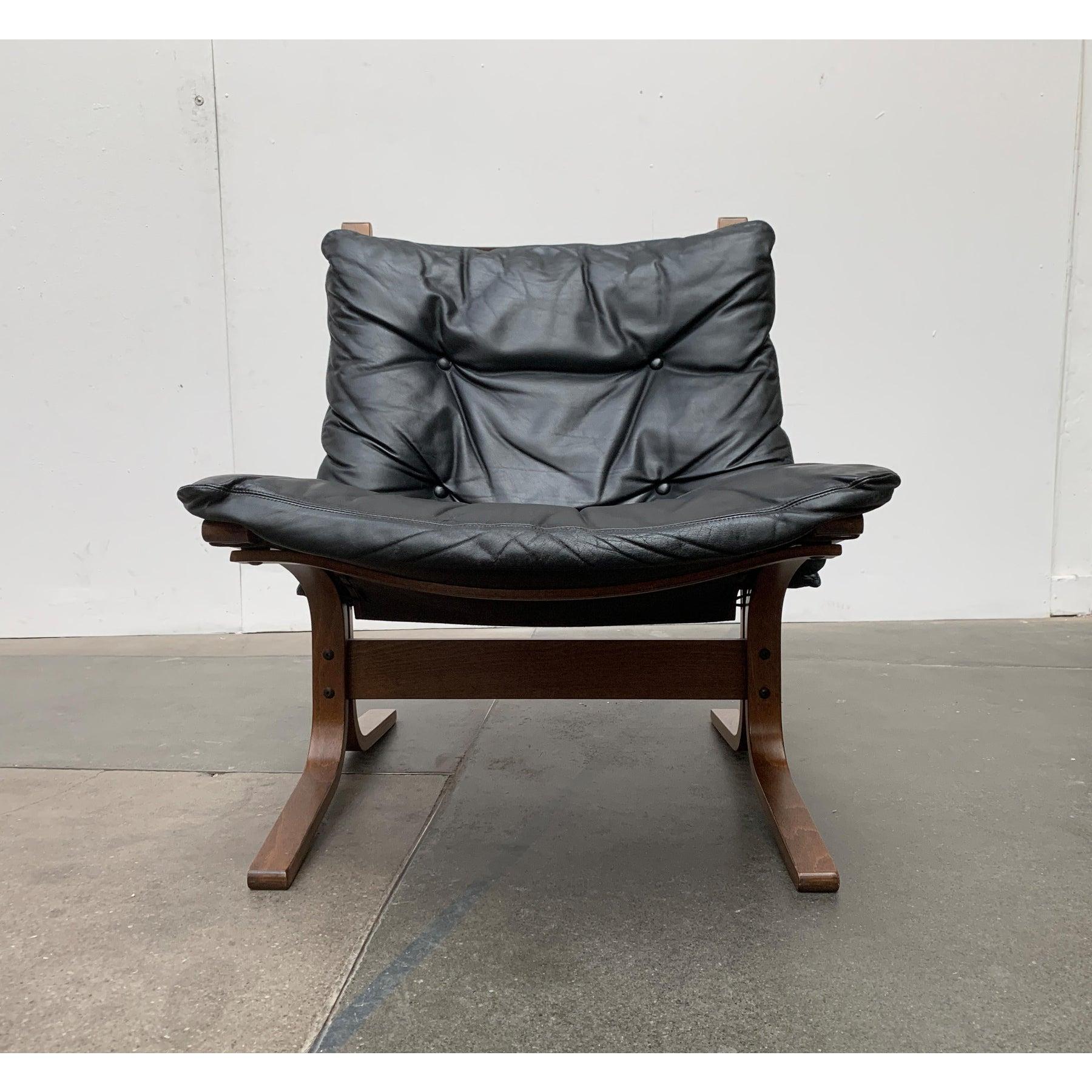 Norvégien Ensemble de 3 chaises longues norvégiennes Siesta du milieu du siècle dernier et de tables d'appoint en verre en vente