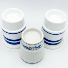 Mid-Century Porcelain Candle Holders by Dansk - Set of 3