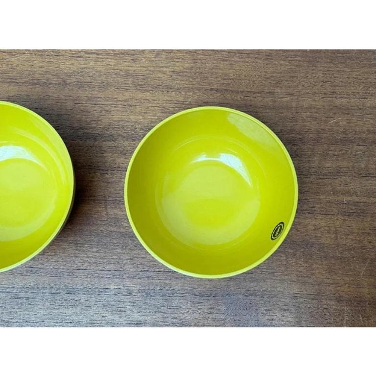 Plastica Set di 3 ciotole AGE di metà secolo di Emsa, anni '60 in vendita