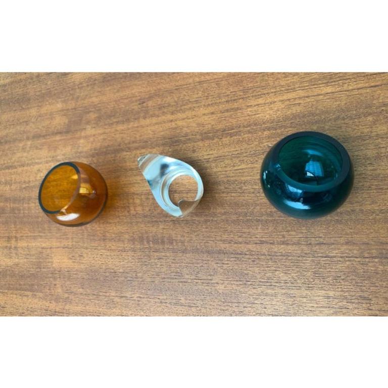 Set of 3 Mid-Century Space Age German Art Deco Bowls from Quist, 1960s For Sale 6