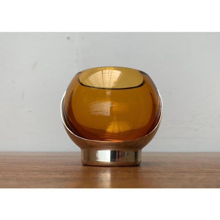 Mid-Century Modern Set of 3 Mid-Century Space Age German Art Deco Bowls from Quist, 1960s For Sale