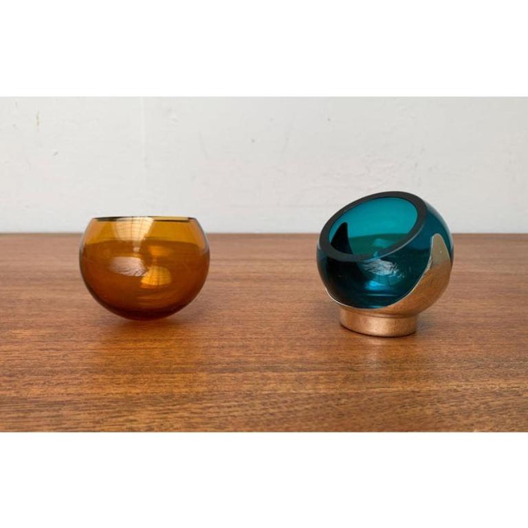 Set of 3 Mid-Century Space Age German Art Deco Bowls from Quist, 1960s For Sale 1