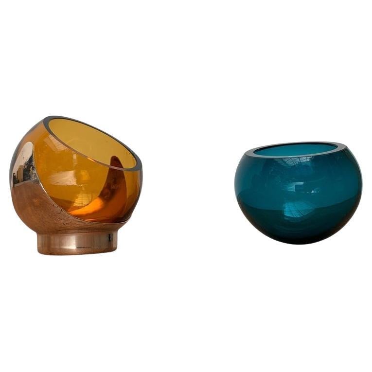 Set di 3 ciotole Art Deco tedesche della metà del secolo scorso di Quist, 1960